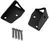 Lower Windshield LED Light Mounts for 2 to 4 in. Lights 2007-2017 Jeep Wrangler JK, JKU 4WD - image 1