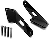 Hood Mounting LED Light Brackets for 20 in. Dual Light Bar 1997-2006 Jeep Wrangler TJ, TJU 4WD - image 1