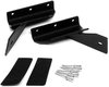 Lower Windshield LED Light Mounts for 1984-2001 Jeep Cherokee XJ 4WD, 2WD and 1986-1992 Jeep Comanche MJ 4WD, 2WD - image 1