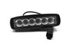 CREE LED Single Row Light Bar with Chrome Light panel [6 in. Straight] - image 2