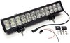 CREE LED Double Row Light Bar with Chrome Light Panel & Adjustable Base [20 in. Straight] - image 2
