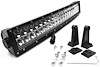 CREE LED Double Row Light Bar with Black Light Panel [20 in. Curved] - image 1