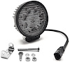 CREE LED Spot Light [4.5 in. Round, Bracket Mounted, Black] - image 1