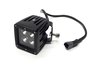 CREE LED Spot Light with Black Light Panel [3 in. Cube, Bracket Mounted, Black] - image 2