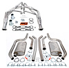 D368 Header and Exhaut Kit for 1967-1969 Chevy Camaro SBC - image 1