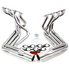 Sidemount Header for 1965-1974 Chevy Corvette Big Block Chevy [304 Stainless Steel]