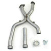 Aluminized X-Pipe Kit 1996-04 Mustang 4.6L 4V - image 1