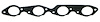 Patriot Header Flange Gaskets Chevy BB 396-502 2 1/8"-21/2" Primaries Round Port