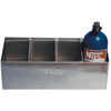 4-Bay Nitrous/CO2 Bottle Rack 18.75" W x 8" H x 4.75" D - image 1