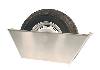 Spare Tire Carrier 34-1/2" W x 11-1/2" H x 11-1/2" D