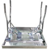 Square Aluminum Work Table 31" W x 31" H x 31" D - image 2