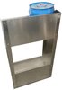 4-Bay Stacked Fuel Can Storage Rack 24-1/4" W x 41" H x 11-3/4" D - image 2