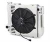 1-2-3 Series Radiator System, Universal Ford Fitment, for Manual Transmissions, 17 in. Core Width - Natural Finish - image 1