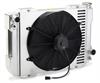 1-2-3 Series Radiator System, Universal GM Fitment, for Manual Transmissions, 21 in. Core Width - Natural Finish - image 1