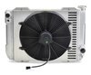 1-2-3 Series Radiator System, Universal GM Fitment, for Manual Transmissions, 21 in. Core Width - Natural Finish - image 2