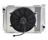 1-2-3 Series Radiator System, Universal GM Fitment, for Manual Transmissions, 23 in. Core Width - Natural Finish - image 2