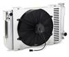 1-2-3 Series Radiator System, Universal GM Fitment, for Manual Transmissions, 26 in. Core Width - Natural Finish - image 1