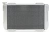 1-2-3 Series Radiator System, Universal GM Fitment, for Manual Transmissions, 26 in. Core Width - Natural Finish - image 4