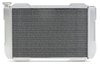 1-2-3 Series Radiator System, Universal GM LS Swap Fitment, for Manual Transmissions, 26 in. Core Width - Natural Finish - image 4