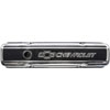 Chrome Short Valve Covers with Embossed Bowtie & Chevrolet Emblem for 1958-1986 Small Block Chevy - image 3