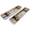 Chrome Short Valve Covers with Embossed Bowtie & Chevrolet Emblem for 1958-1986 Small Block Chevy - image 4