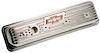 Slant-Edge Short Stamped Steel Valve Covers for 1987-Pre LS Small Block Chevy [Chrome, Bowtie Emblem] - image 1