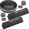 Die-Cast Aluminum Die-Cast Aluminum Valve Cover Dress-Up Kit for 1958-1986 Small Block Chevy in Black Crinkle Finish - image 1