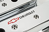 Die-Cast Aluminum Center Bolt Valve Covers for 1987-Up Small Block Chevy in Chrome Finish - image 2