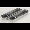 Die-Cast Aluminum Center Bolt Valve Covers for 1987-Up Small Block Chevy in Polished/Plain Finish - image 3
