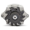 141-149 Slant-Edge Alternator with Raised/Machined Bowtie Emblem for Chevy Small Block, Big Block V8 Engines - image 3