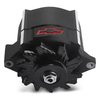 141-152 Slant-Edge Alternator with Red Recessed Bowtie Emblem for Chevy Small Block, Big Block V8 Engines - image 2