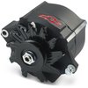 141-152 Slant-Edge Alternator with Red Recessed Bowtie Emblem for Chevy Small Block, Big Block V8 Engines - image 4