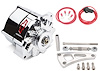 141-155 Slant Edge Alternator Kit for Small Block Engines [Chrome Finish] - image 1