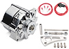141-156 Slant Edge Alternator Kit for Small Block Engines [Chrome Finish] - image 1