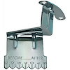 Chrome Timing Tab for 1969-1992 Small Block Chevy with 8" Balancer