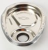 Small Block Chevy Timing Chain Cover with Embossed Bowtie & Chevrolet Emblem in Chrome Finish - image 3
