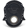 Steel Timing Chain Cover for 1965-1990 Big Block Chevy [Black Crinkle] - image 1