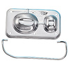 Master Cylinder Cover for Power Disc Brakes, GM Emblem [Chrome Finish] - image 1