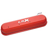 141-257 Die-Cast Slant-Edge Valve Covers for GM Gen III/IV LS Engines w/Raised LSX Logo [Orange] - image 1