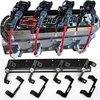 141-263 Die-Cast Slant-Edge Valve Cover Kit for GM Gen III/IV LS Engines w/Raised Chevrolet Logo [Gray] - image 3