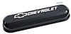 141-268 Slant-Edge Valve Cover Kit for GM Gen III/IV LS Engines with Chevrolet/Bowtie Raised Emblem in Liquid Black Finish - image 1
