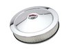 Classic Chevrolet 14"x3" Air Cleaner Kit with Embossed Chevrolet Emblem in Chrome - image 2