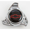 Chevrolet Bowtie "Hi-Tech" Air Cleaner Wing Nut Small 1.565" Diameter - image 2