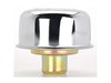 Chrome Chevy Bow Tie Valve Cover Air Breather Cap Push-In - image 3