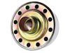 Chrome Chevy Bow Tie Valve Cover Air Breather Cap Push-In - image 4
