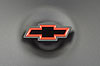Classic Chevrolet 14"x3" Air Cleaner Kit with Bowtie & Chevrolet Emblem in Black Crinkle Finish - image 2