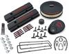 1958-1986 Small Block Chevy Complete Dress-Up Kit in Black Crinkle Finish - image 1