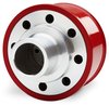 Slant-Edge Aluminum Chevy Bowtie Push-In Air Breather Cap [Red] - image 2