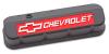 Die-Cast Slant-Edge Valve Covers for 1965-1996 Big Block Chevy 396-454 [Black Crinkle Finish] - image 1