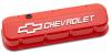 Die-Cast Slant-Edge Valve Covers for 1965-1996 Big Block Chevy 396-454 [Chevy Orange Finish]
